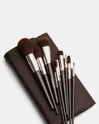 Zestaw pędzli w etui CHOCOLATE