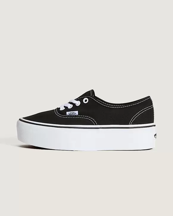 Authentic Platform Schuhe VANS Schwarz HERO