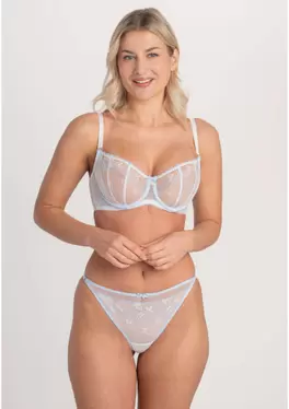 Biustonosz Selina A145 milkblue miękki