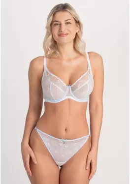 Biustonosz Selina A125 milkblue miękki