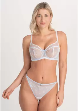 Biustonosz Selina A143 milkblue miękki