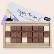 Czekoladowy Telegram Happy Birthday to you