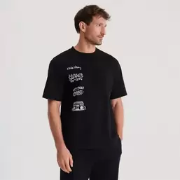 Bawełniany t-shirt relaxed Keith Haring
