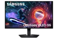 Monitor SAMSUNG Odyssey OLED G5 LS27FG500SUXEN 27 QHD OLED 0.03ms 180Hz FreeSync G-Sync Czarny