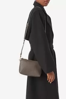 Mała skórzana torebka crossbody