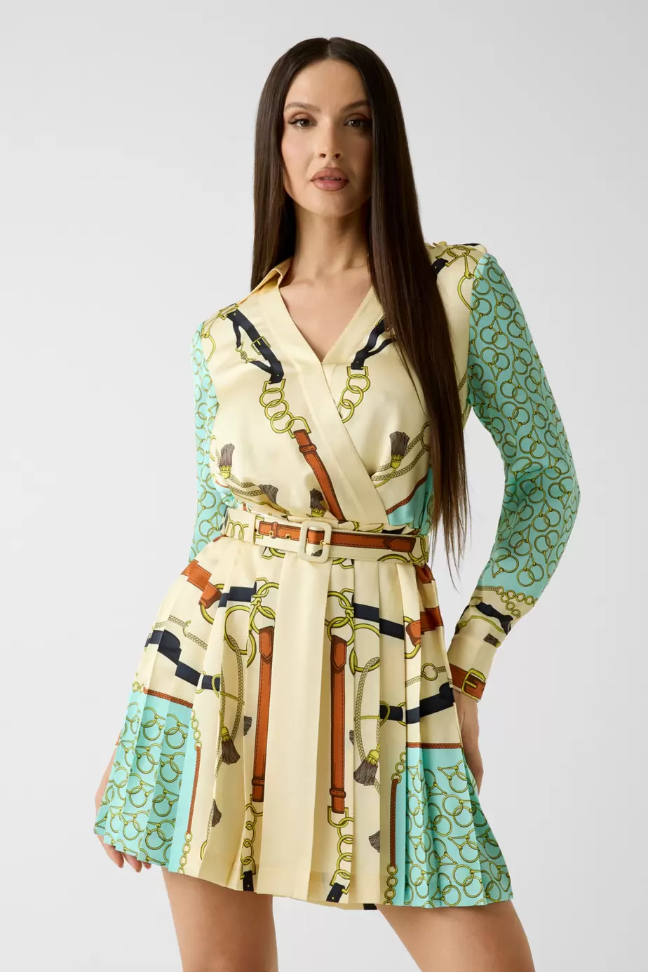Vestido mini estampado de Marciano