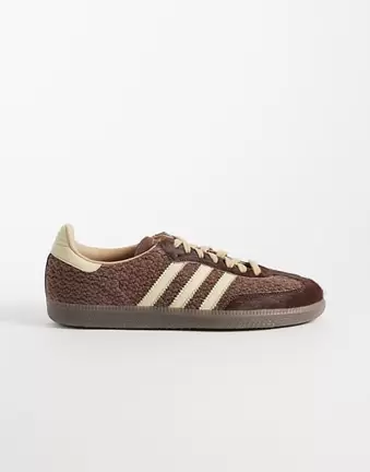 Adidas Originals Samba OG buty sportowe w kolorze brązowym i kremowym