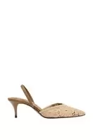 EMBROIDERED HEELED SHOES