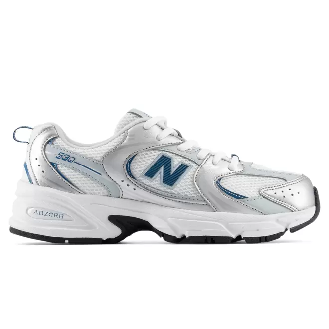 Buty dziecięce New Balance G5305TJ – srebrne