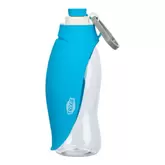 Trixie Butelka z miską dla psa mix kolorów 0,55l plastik/silikon