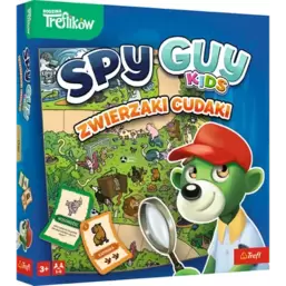 Trefl, Rodzina Treflików, Spy Guy Kids, Zwierzaki Cudaki, gra familijna