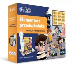 Czytaj z kiem. Pakiet: Mówiące pióro Albik + Elementarz przedszkolaka 3+