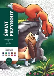 Art therapy. Kolorowanka antystresowa. Disney. Świat przyrody. Zagadkowe rysunki
