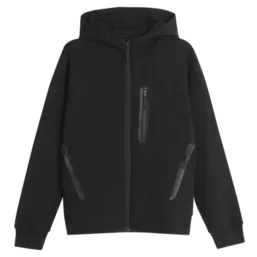 Rozpinana bluza z kapturem regular