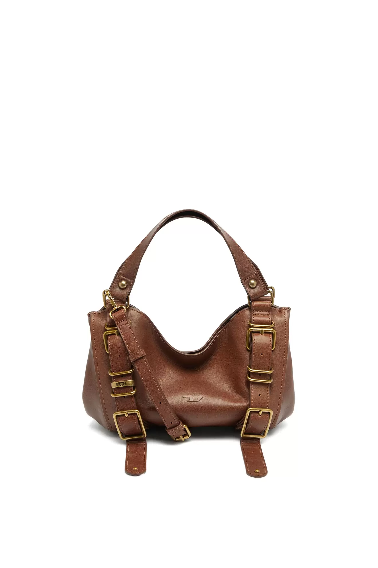D-One-Borsa piccola a mano in pelle trattata