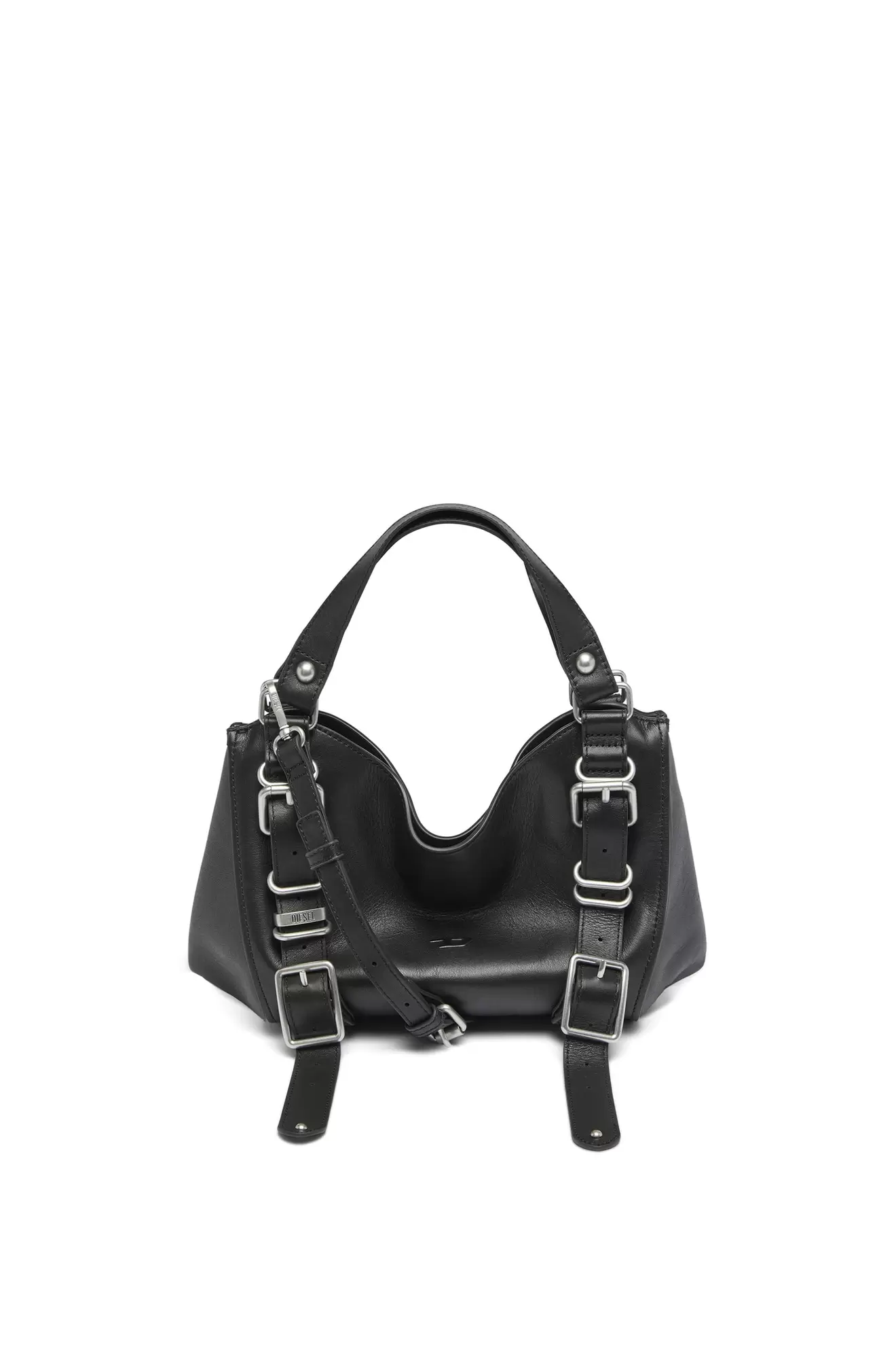 D-One-Borsa piccola a mano in pelle trattata