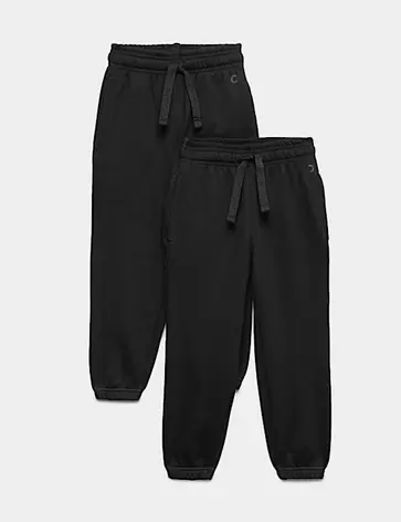 Joggery szkolne unisex (2–16 lat), 2 pary