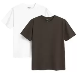 Koszulka basic z krótkim rękawem 2-pack