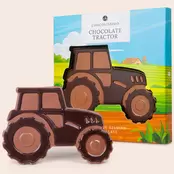 Traktor z czekolady