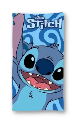 Lilo i Stitch, ręcznik bawełniany, 70x140 cm