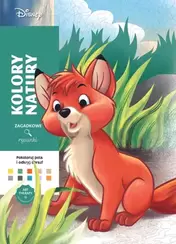 Art therapy. Kolorowanka antystresowa. Disney. Kolory natury. Zagadkowe rysunki