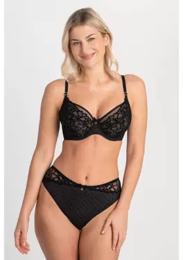 Biustonosz Emma A123 czarny miękki