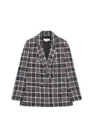 STRUCTURED CHECKS BLAZER