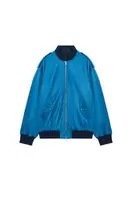 OVERSIZE BOMBER JACKET WITH TABS