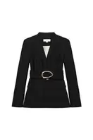 BLAZER WITH BUCKLE BELT