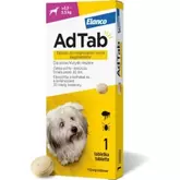 AdTab Tabletka na kleszcze i pchły dla psów od 2,5 do 5,5 kg