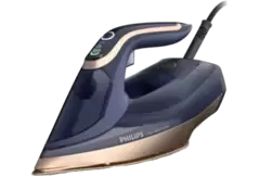 Żelazko parowe PHILIPS DST8050/20 Azur 8000 Series Stopa SteamGlide Advanced Ciemnoniebieski