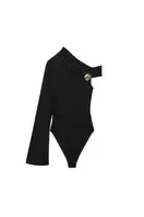ASYMMETRIC JEWEL BODYSUIT