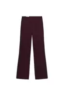 HIGH-WAIST STRAIGHT-LEG TROUSERS