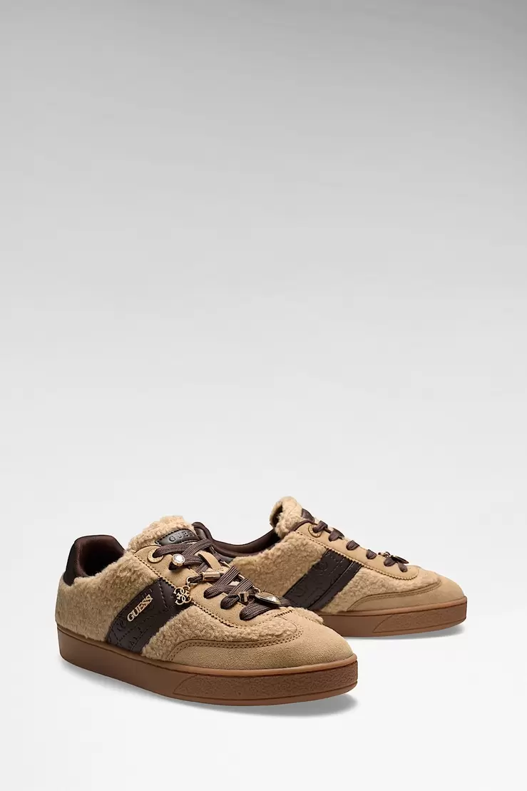 Naoki faux fur sneakers