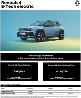 Katalog Renault w: Świętochłowice | Renault 4 E-Tech Electric | 2025-06-11T00:00:00.000Z - 2026-06-11T00:00:00.000Z