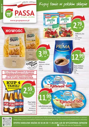 Katalog Passa w: Łańcut | Passa CZERWIEC 9 2025 | 2025-06-12T00:00:00.000Z - 2025-12-31T00:00:00.000Z