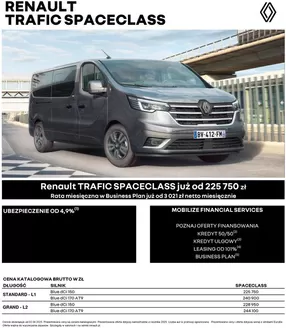 Katalog Renault w: Świętochłowice | Renault Trafic Spaceclass | 2025-06-23T00:00:00.000Z - 2026-06-23T00:00:00.000Z