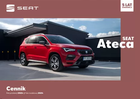 Katalog Seat | SEAT Ateca - Katalog i cennik | 2025-06-24T00:00:00.000Z - 2026-06-24T00:00:00.000Z