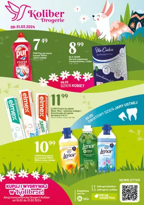 Katalog Drogerie koliber w: Myszków | KOLIBER MARZEC | 2025-07-03T00:00:00.000Z - 2025-12-31T00:00:00.000Z