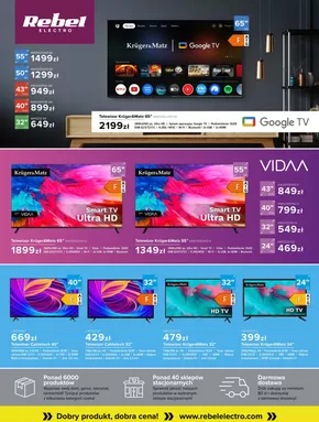 Katalog Rebel Electro w: Nowy Sącz | Rebel Electro gazetka | 2025-07-13T00:00:00.000Z - 2025-07-19T00:00:00.000Z