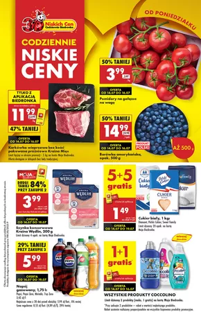 Katalog Biedronka w: Wałbrzych | Ekskluzywne okazje | 2025-07-14T00:00:00.000Z - 2025-07-19T00:00:00.000Z