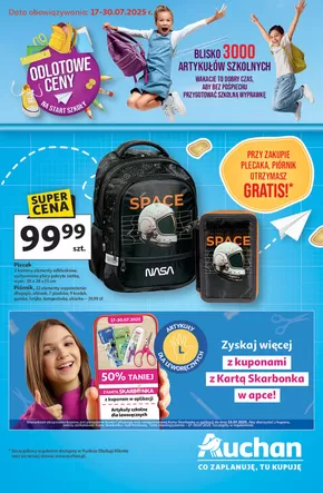 Katalog Auchan w: Warszawa | Auchan gazetka | 2025-07-17T00:00:00.000Z - 2025-07-30T00:00:00.000Z