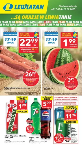 Katalog Lewiatan w: Cyców | Aktualne okazje i oferty | 2025-07-17T00:00:00.000Z - 2025-07-23T00:00:00.000Z