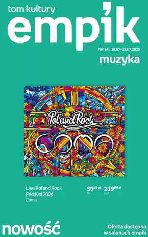 Katalog Empik w: Zwoleń | Aktualne promocje specjalne | 2025-07-16T00:00:00.000Z - 2025-07-29T00:00:00.000Z