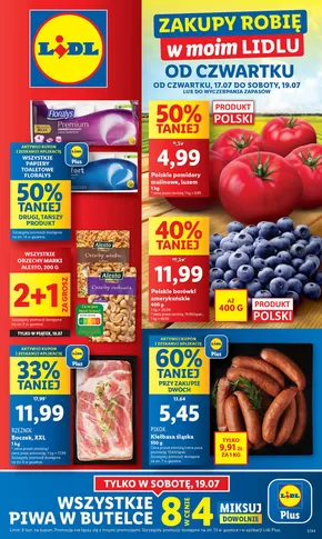 Katalog Lidl w: Szczyrk | OFERTA WAŻNA OD 17.07 DO 19.07 | 2025-07-16T00:00:00.000Z - 2025-07-19T00:00:00.000Z