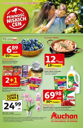 Katalog Auchan w: Szczyrk | Gazetka Pewność niskich cen Hipermarket Auchan | 2025-07-17T00:00:00.000Z - 2025-07-23T00:00:00.000Z