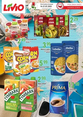 Katalog Livio w: Żory | Ekskluzywne oferty dla naszych klientów | 2025-07-16T00:00:00.000Z - 2025-07-27T00:00:00.000Z