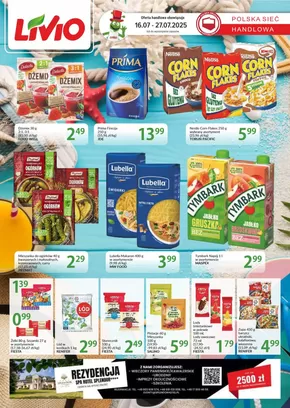 Katalog Livio w: Żory | Najlepsze oferty dla oszczędnych | 2025-07-16T00:00:00.000Z - 2025-07-27T00:00:00.000Z