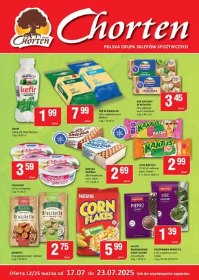 Katalog Chorten w: Biała Piska | Najlepsze oferty dla wszystkich klientów | 2025-07-17T00:00:00.000Z - 2025-07-23T00:00:00.000Z