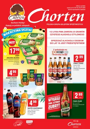 Katalog Chorten w: Biała Piska | Najlepsze oferty dla oszczędnych | 2025-07-17T00:00:00.000Z - 2025-07-23T00:00:00.000Z
